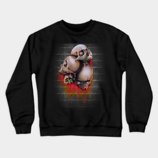 skulls Crewneck Sweatshirt